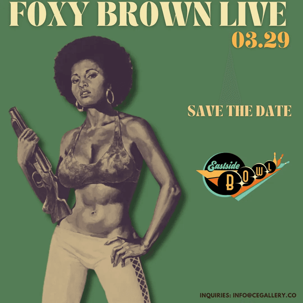 Foxy Brown Live @ Eastside Bowl