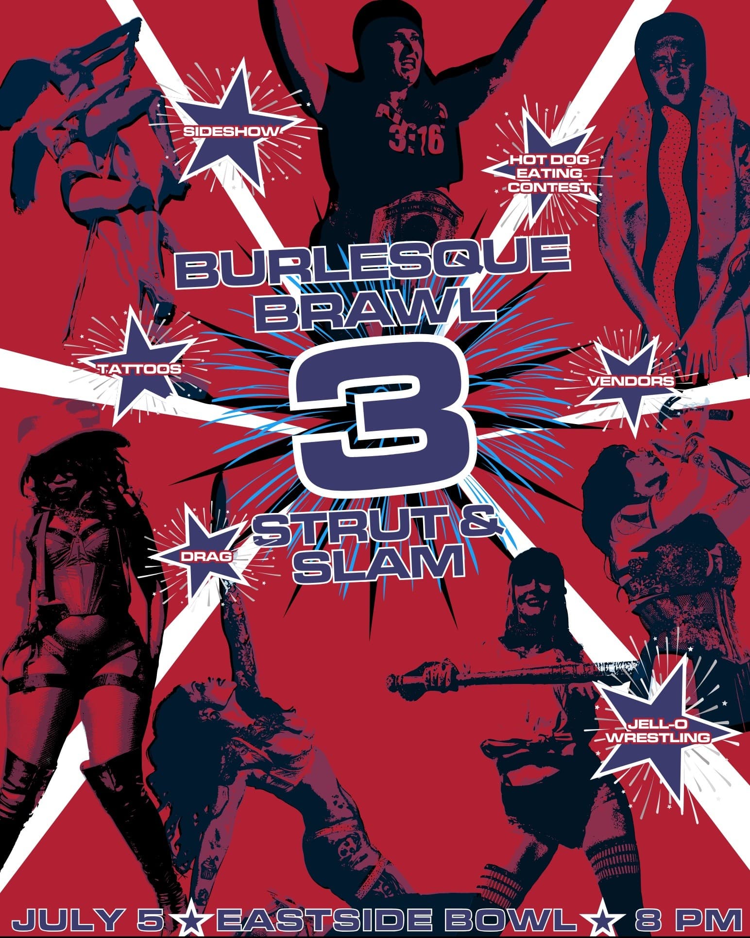 Burlesque Brawl 3: Strut & Slam
