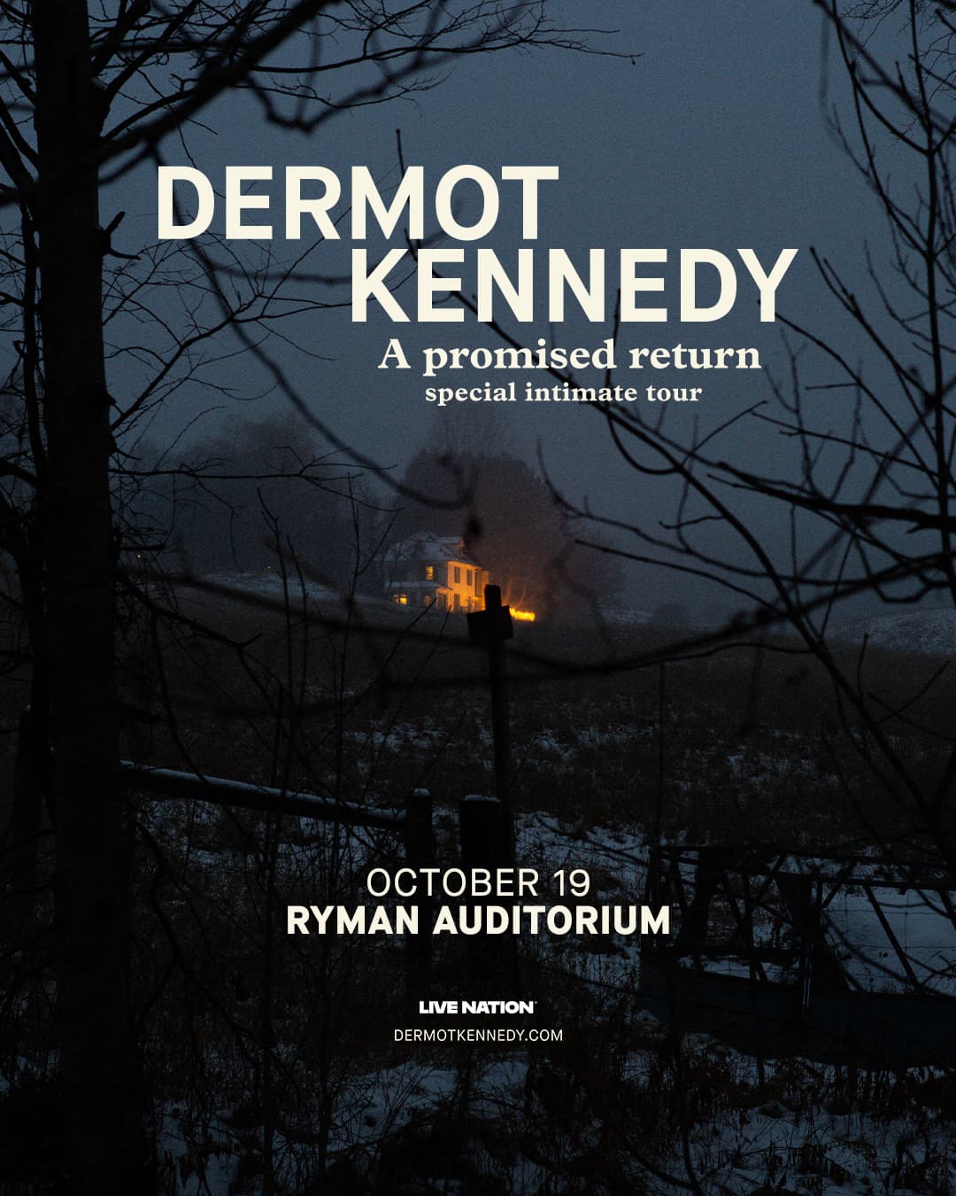 Dermot Kennedy - A promised return: special intimate tour