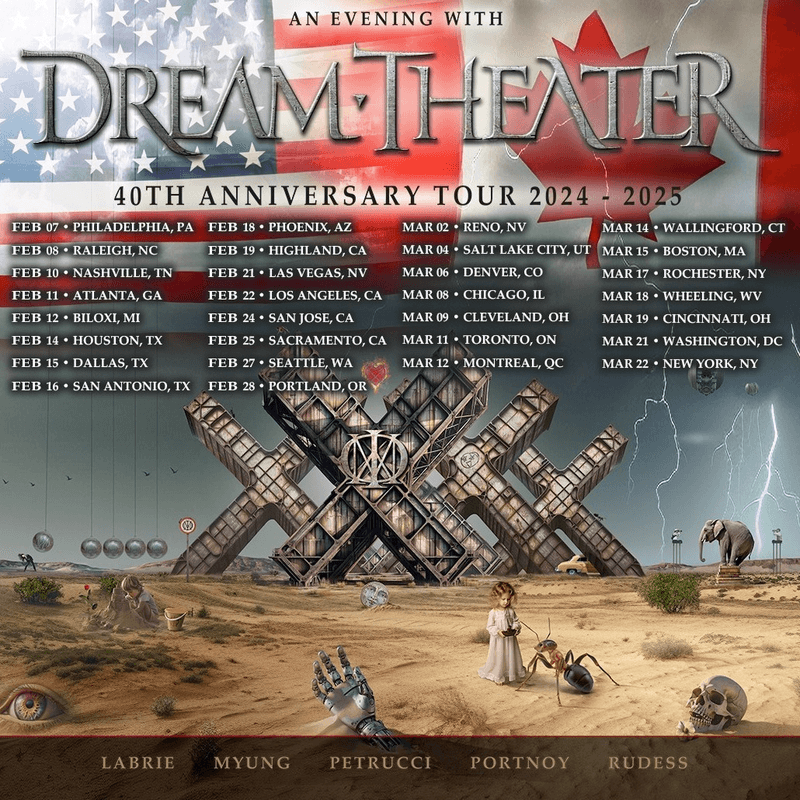 Dream Theater - 40th Anniversary Tour