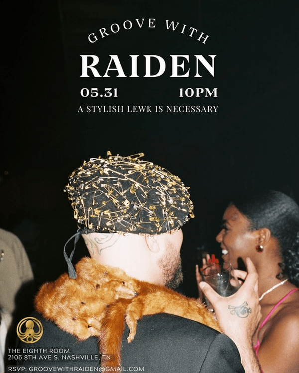 Groove with Raiden: A celebration of the opening of the Alexander McQueen exhibition