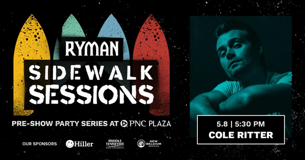 RYMAN SIDEWALK SESSIONS WITH COLE RITTER