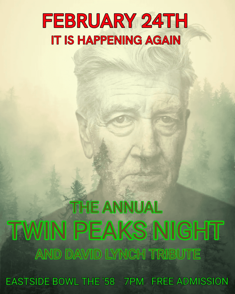 Twin Peaks Night & David Lynch Tribute